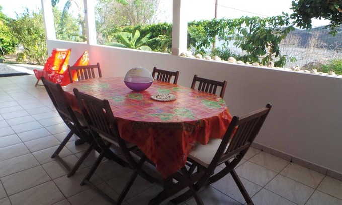 Bouillante House | Homerez - Charming House in Bouillante + Garden + 78 sqm