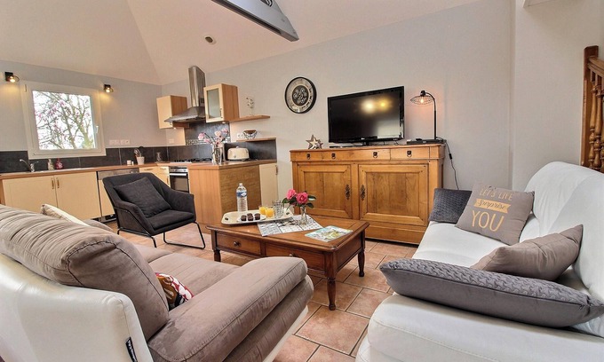 Plourhan House | Homerez - Charming House in Plourhan with Garden and Terrace