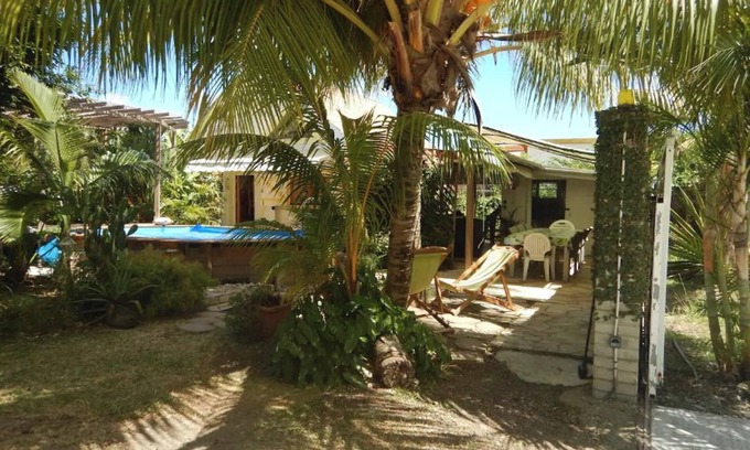 Le Vauclin Ski Chalet | Homerez - Comfortable Chalet in Vauclin with Private Pool