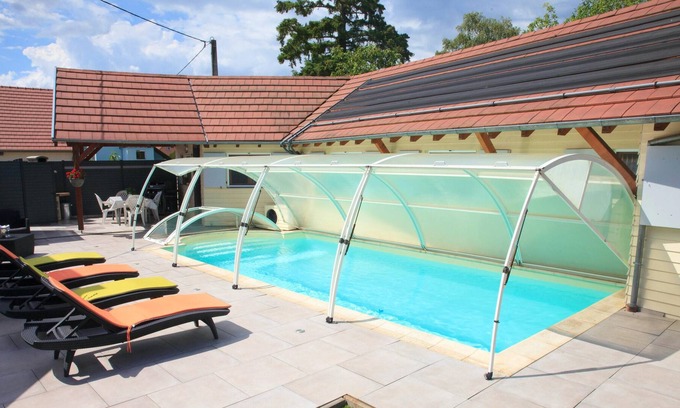 Gertwiller House | Homerez - House 15 km away from the slopes with swimming-pool, sauna and garden