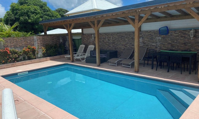 Sainte-Anne House | Homerez - House in Sainte-Anne, pool