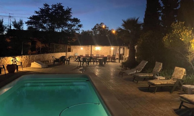 Abanilla Ski Chalet | Homerez - Welcoming chalet in Abanilla: private pool!