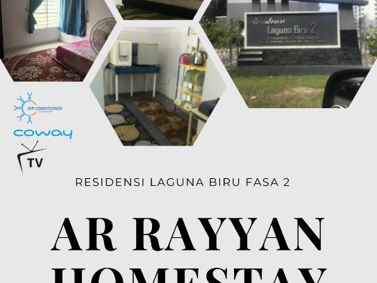 Sungai Buloh Apartment | Homestay Ar Rayyan RESIDENSI LAGUNA BIRU