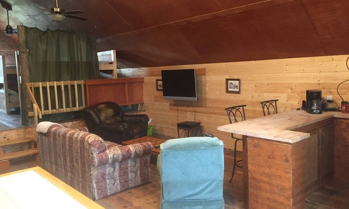 Jewell County House | Homestead Lodge Barn Loft