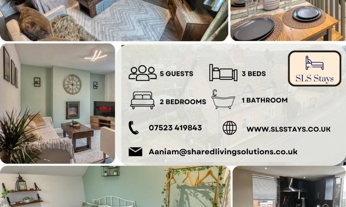 Trafford House | Homey Cottage, Long Term Stays, Discount