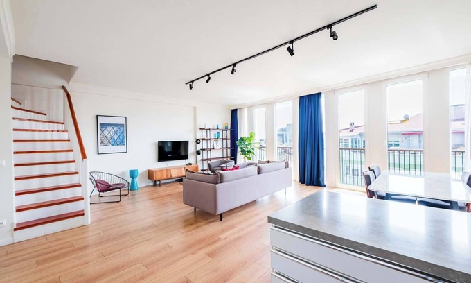 Besiktas Apartment | Homie Suites | 2br Duplex Penthouse/Sea View #M10