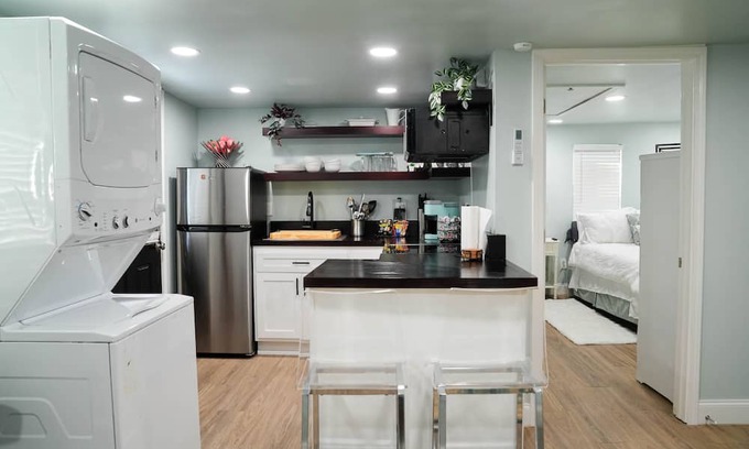 Franklinton House | Honeycomb Hideout - Private Hot Tub, Spacious Private Backyard & Fire Pit!