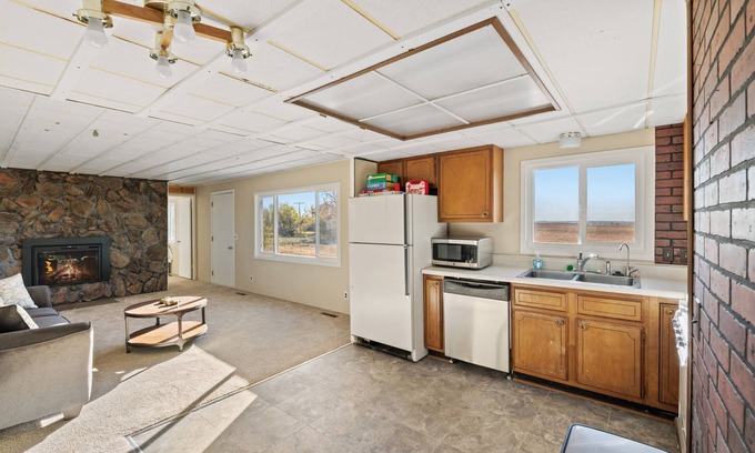 Platteville House | Horse Ranch Getaway, Fireplace, BBQ Grill, and Relaxing Patio with Mountain View