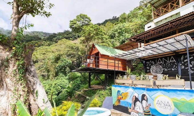 Papare Cabin | Hostal Ana, cabins with a beautiful view and a beautiful sunset