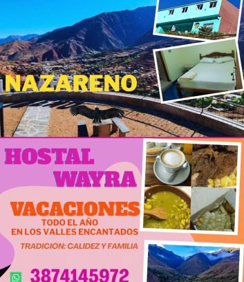 Santa Victoria Department House | HOSTAL WAYRA en NAZARENO