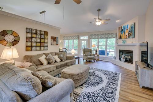 Hot Springs Village House | Hot Springs Village Home with Golf Course View