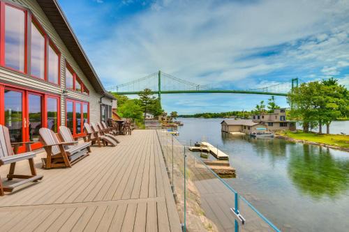Wellesley Island House | Hot Tub and Dock Waterfront Wellesley Island Home!