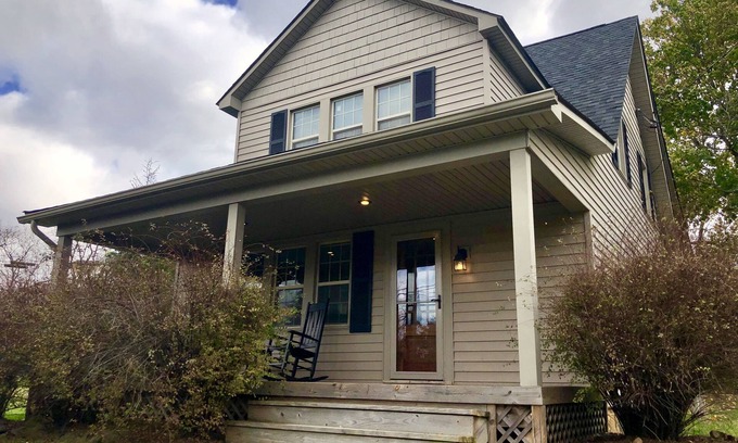 Halltown House | Hot tub, Campfire ring and great location!
