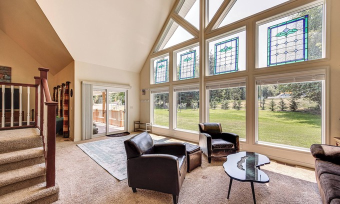 Port Angeles House | Hot Tub, Deck + Game Room: Port Angeles Home