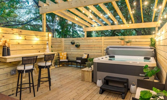 Southeast Raleigh House | Hot Tub & Fire Pit | 4BR Oasis