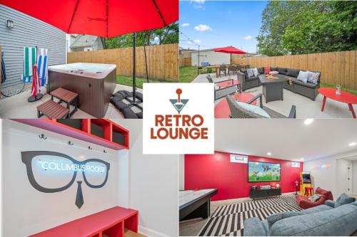 Columbus House | Hot Tub - Mins to Short North - Retro Game Room