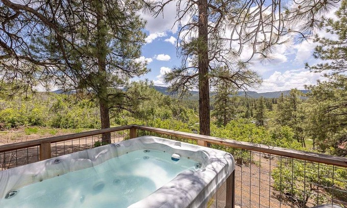 Pagosa Springs Cabin | Hot Tub, Secluded, Borders National Forest, New AC