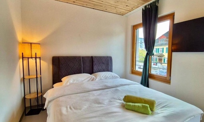 St. Gallen Apartment | Hotel Fürstenland Kybunpark free parking Netflix central Whg 8