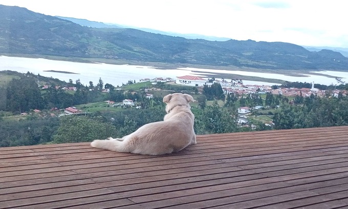 Guatavita House | Hotel Hacienda Montepardo. The best view of Guatavita and the Tomine Reservoir.