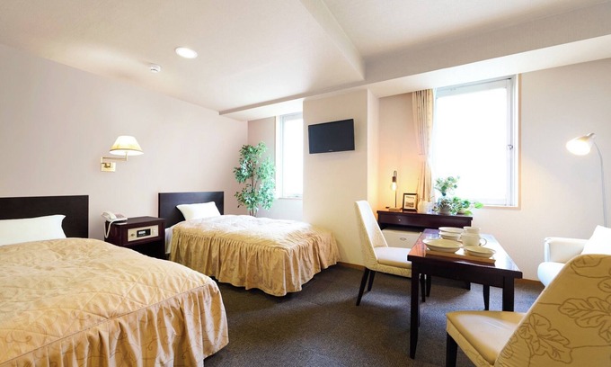 Chuo-ku Hotel | Hotel ShoE Nonsmoking Triple room3 single bed/Sapporo Hokkaidō