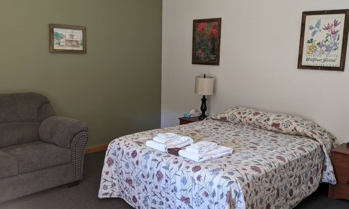 Almont Cabin | Hotel Style Lodge Room w/Kitchenette