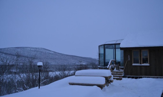 Utsjoki Apartment | Hotel Utsjoki Alissande log igloo