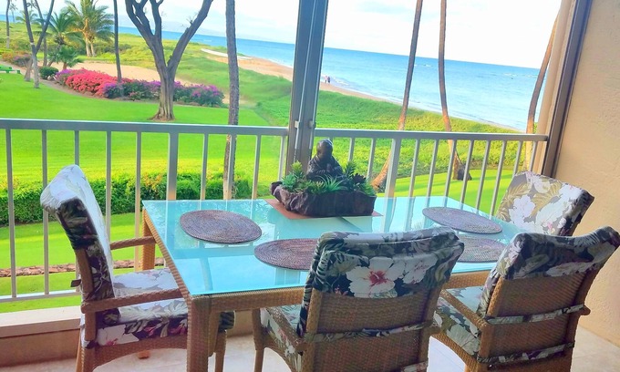 Kihei Condo | Hotel-zoned Oceanfront Comfort on a Budget 2bed 2ba condo - NEW LISTING!