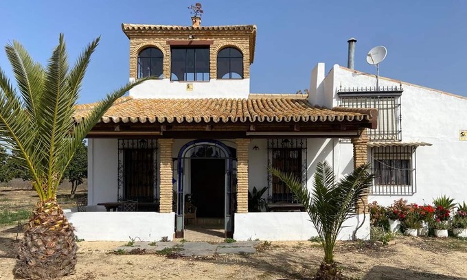 Bollullos Par del Condado House | House in Bollullos Par del Condado with a garden