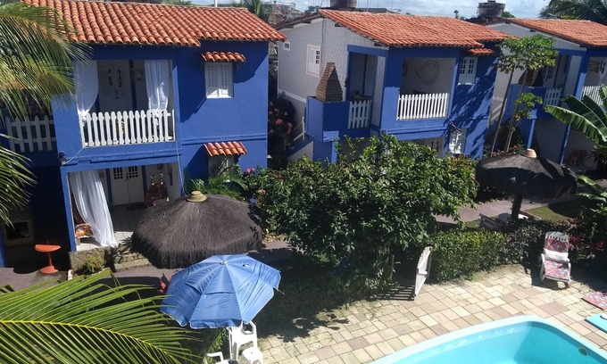 Pontal de Serrambi Ski Chalet | House 2 Qts, balcony, pisc, indi barbecue, playground and apts 1 Qt to Studio
