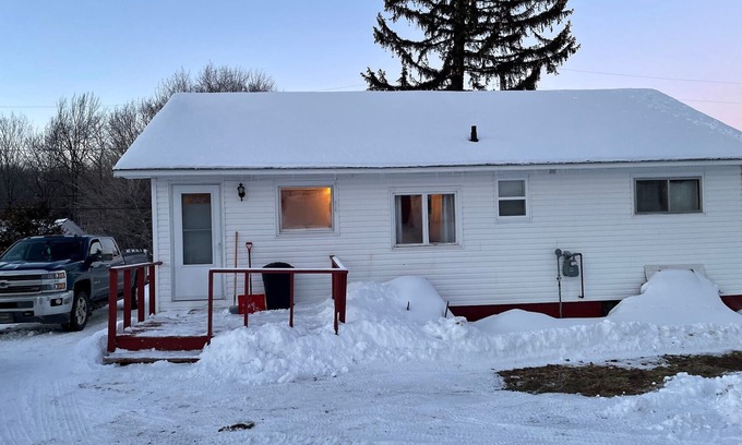 Adams Township House | House, 3 bdrms, 1 bath, one block from snowmobile trail.