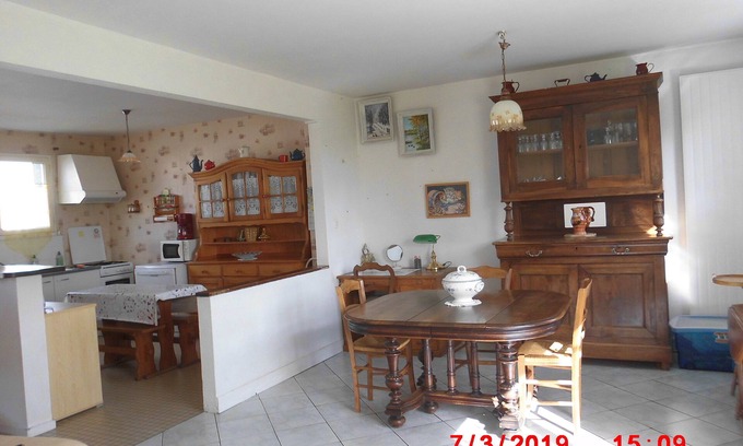 Villebarou House | House 3 km BLOIS Centre - 2 rooms - 4 pers