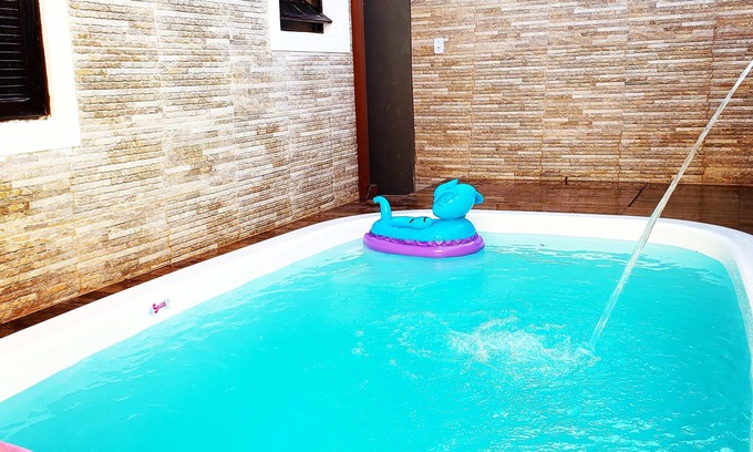 Balneario Florida House | House, 5 Bedrooms, Wi-Fi, 700 meters from the Beach, Swimming Pool, Barbecue, Smart TV.