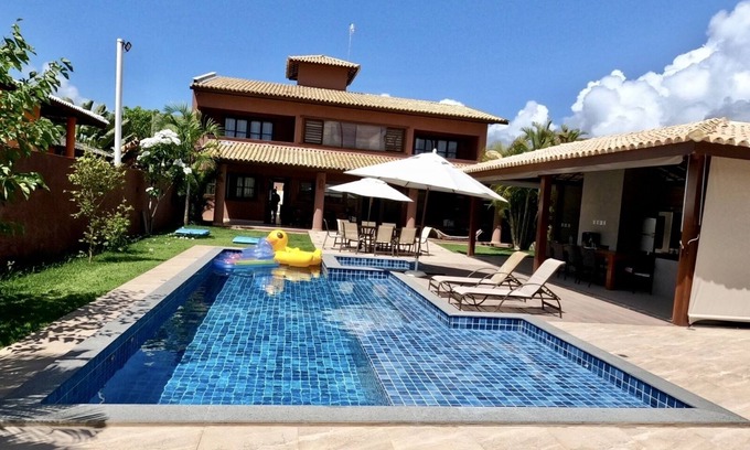 Itacimirim House | House 6/4 (5suítes air), pool, home, cook, security, 680 m2