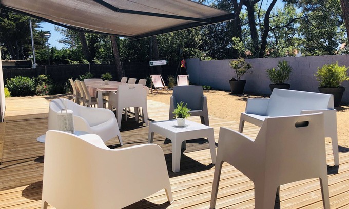 Bretignolles-sur-Mer House | House 6 persons, 3 bedrooms, south facing garden, 300m from the ocean, from the beach