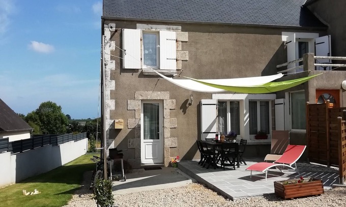 Henvic House | House between sea and countryside- Near Carantec Roscoff HENVIC - 6 pers - 3 bedrooms -WIFI