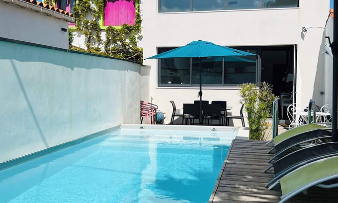 La Tranche-sur-Mer House | House Downtown, beach 350 m, heated pool