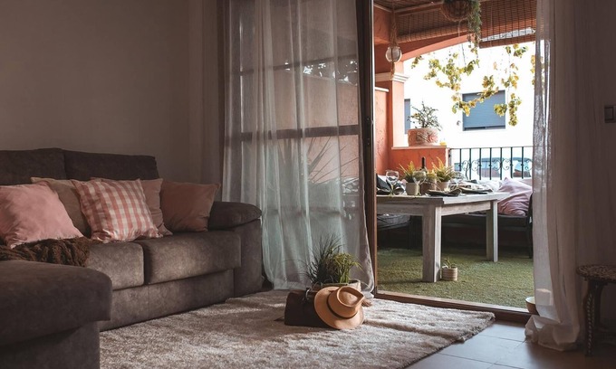San Juan de los Terreros House | House "Amazing Duplex - 30m from the beach" with Sea View, Terrace, A/C & Wi-Fi