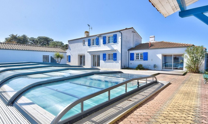 Noirmoutier-en-l'Ile Ski Chalet | House for 11 - Swimming pool - Noirmoutier-en-L'île