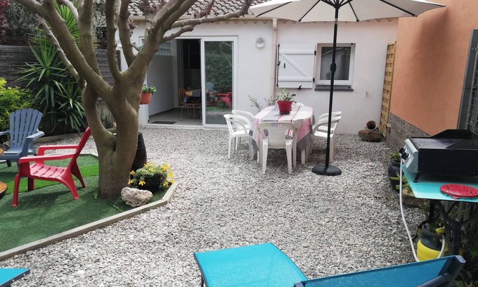 Le Grau-dʼAgde House | House, garden + enclosed parking, 700m from the beach