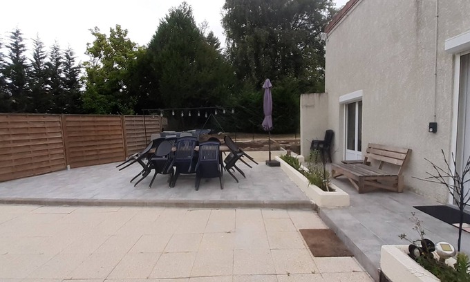 Moigny-sur-Ecole House | House ground floor all comfort, Terrace and Park Next to Fontainebleau's forest