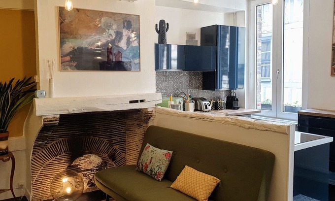 Quartier Vieux Marche-Cathedrale House | House hypercentre Rouen any comfort