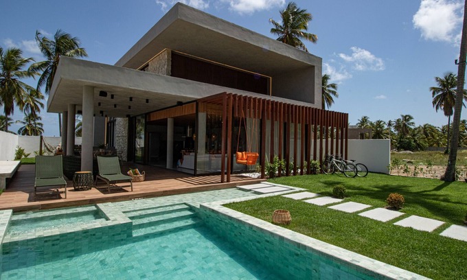 Passo de Camaragibe Ski Chalet | House in a seaside condominium for 12 people