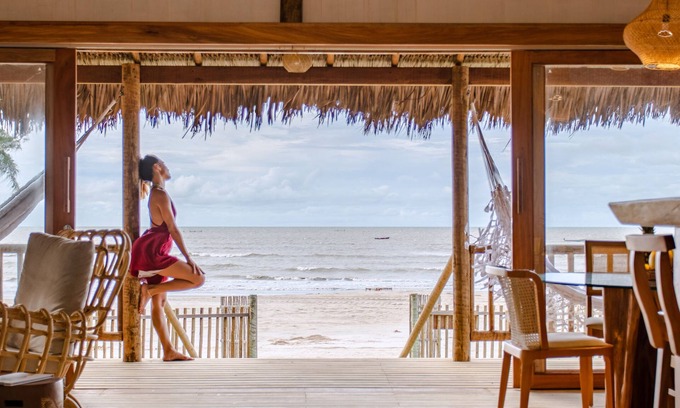 Caicara House | HOUSE IN BARRINHA BEACH Sea Front