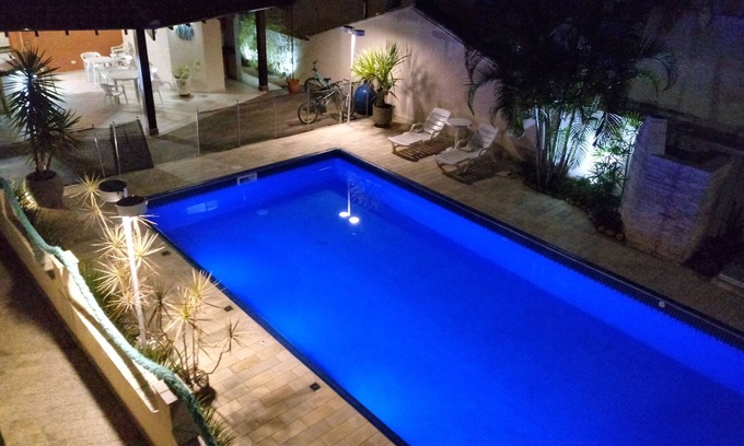 Jardim Capricornio House | House in Caraguatatuba, 150m from the beach, swimming pool, cable TV, wi-fi, 24-hour security!