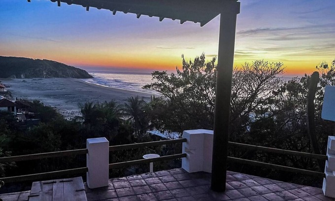 Mexican Riviera House | House in Playa El Mojon, ocean view, surf and pool.