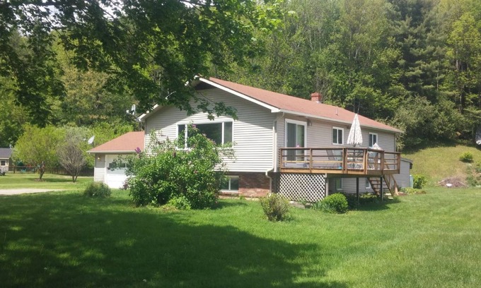 Hancock House | House in the heart of the Green Mnts. Hiking/biking trails. Something for all.
