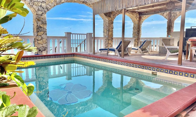 Yucatan Peninsula House | House of Arches -Stunning Views - 2Bed, 3Bath with Pool