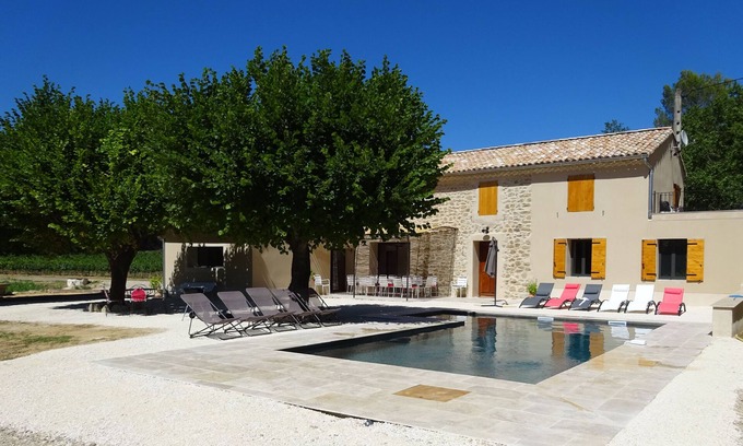 Puymeras Villa | House of character renovated with pool, in Provence, 14 people