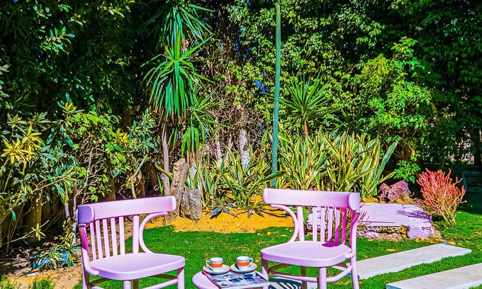 Sheikh Zayed City Cabin | House Of Happiness King Bed Private Garden Cairo Sphinx International Airport