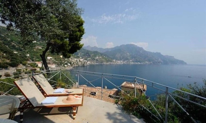 Amalfi Villa | House Oliver - Breathtaking small Pool Hydromassage on the Rock - Amalfi Coast